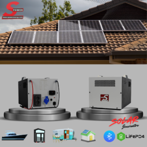 Spower Energy Solar Hibrit Jeneratör SG-3 24210 (3000 Watt)