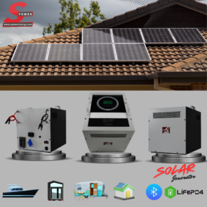 Spower Energy Solar Hibrit Jeneratör Sg-11 280AH 48280 (11000 Watt)