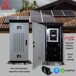 Spower Energy Solar Hibrit Jeneratör Sg-12-3 Faz 12 Kw 4X48/105