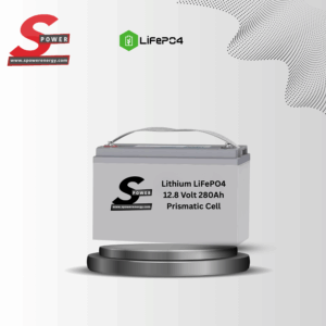 Spower Energy 12V 280AH Lifepo4 Akü Bluetooth Marin Kasa