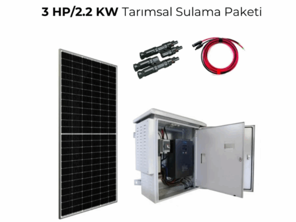 Spower 3HP/2.2KW Tarımsal Sulama Paketi