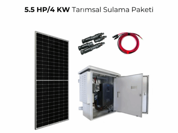 Spower 5.5HP/4KW Tarımsal Sulama Paketi