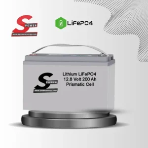 Spower Energy 12V 210AH Lifepo4 Akü Bluetooth Marin Kasa