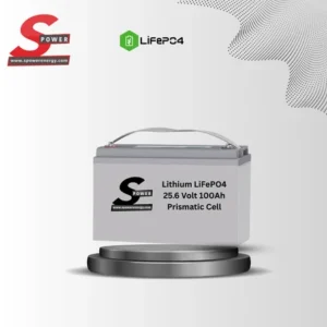 Spower 24V 105AH Lityum Lifepo4 Marin Kasa