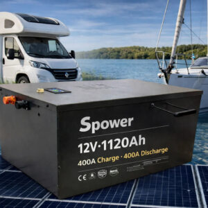 Spower Energy 12V 1120AH Lityum Lifepo4 Bluetooth Karavan Aküsü